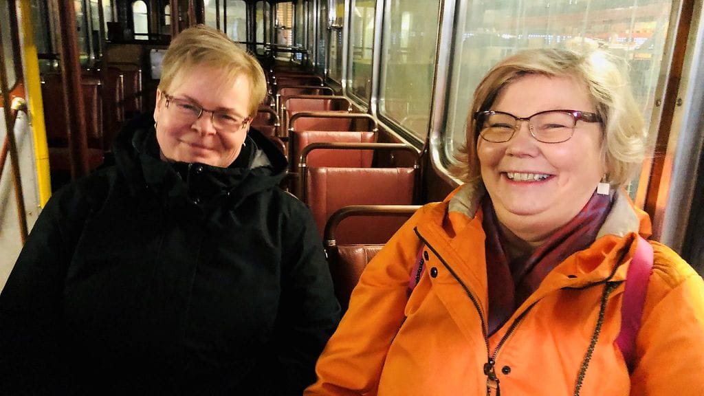 Taina Sainio ja Päivi Markkanen