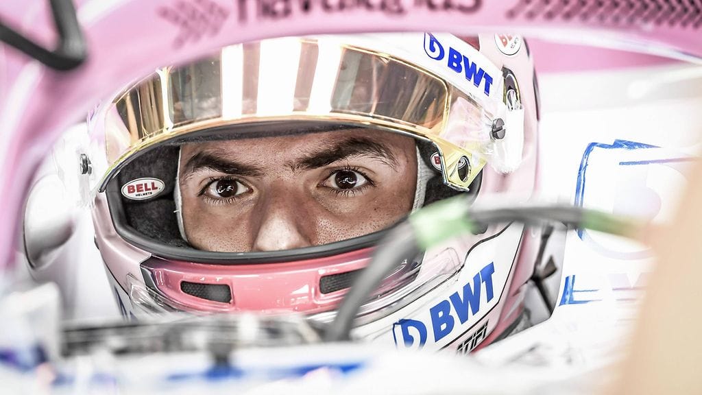 Nicolas Latifi ajoi Force Indian testikuskina.