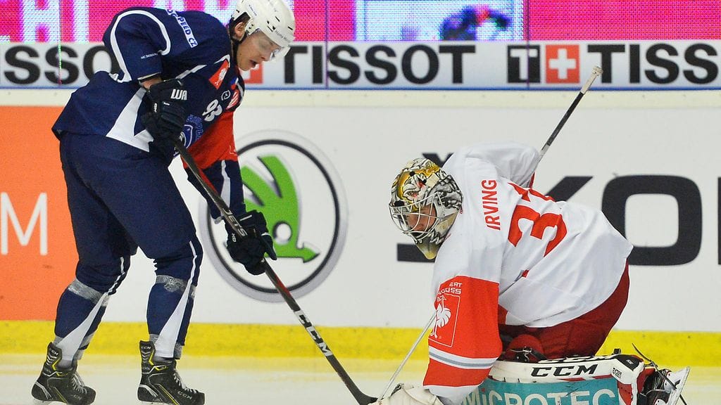 Matyas Kantner iski upean maalin HC Plzenille tiistaina CHL:ssä.