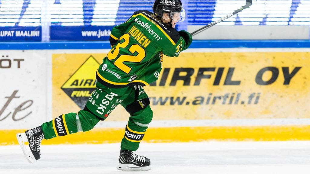 Joona Ikonen teki KooKoota vastaan kaksi maalia.