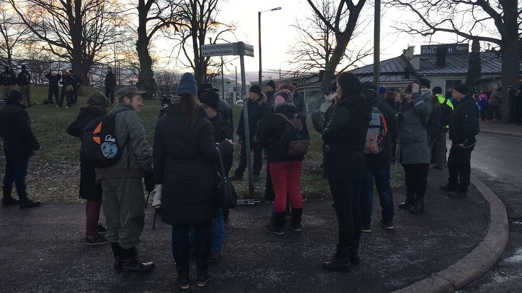 Mielenosoitus itsenäisyyspäivä 2018 1