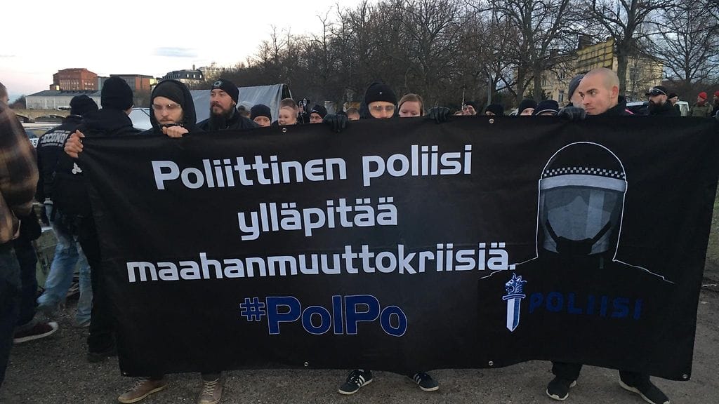 Itsenäisyyspäivä mielenosoitus Pohjoismainen vastarintaliike Kohti vapautta kohtivapautta