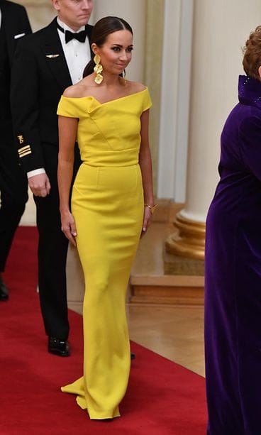 Jaana Pelkonen Linnan juhlissa