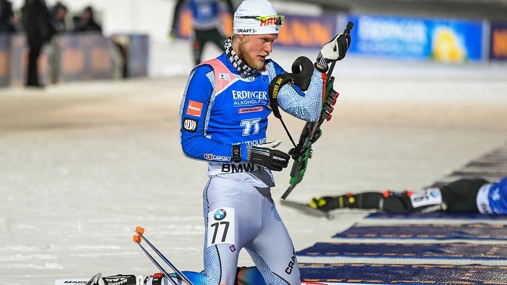 Tuomas Grönman oli paras suomalainen ampumahiihdon maailmancupin osakilpailussa Slovenian Pokljukassa.