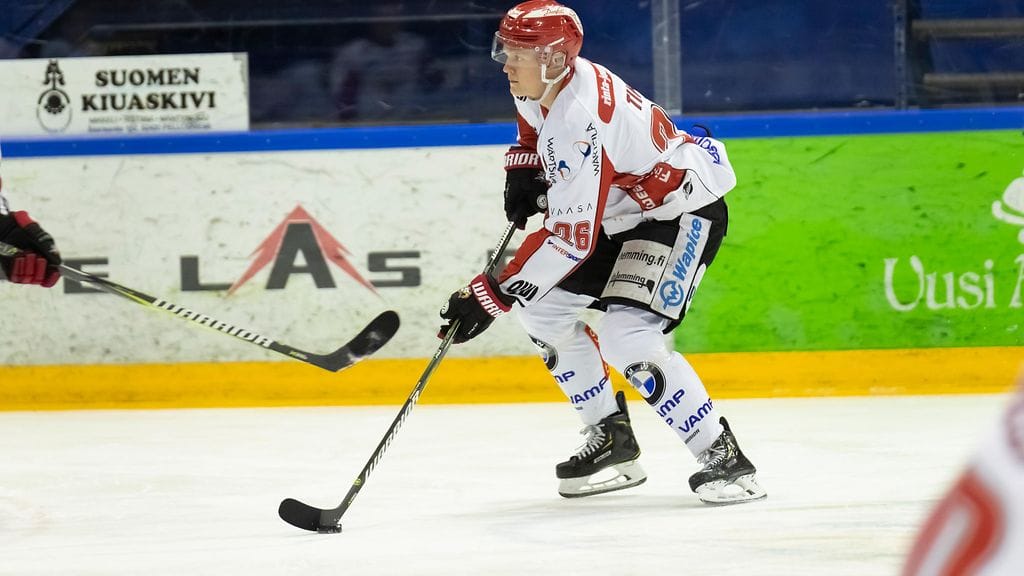 Tommi Tikka teki maalin IFK:ta vastaan Helsingissä. Arkistokuva.