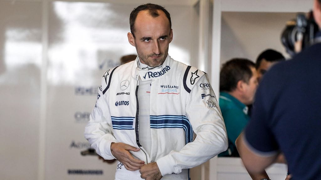 Robert Kubica on viimeksi ajanut F1-kisan kaudella 2010.