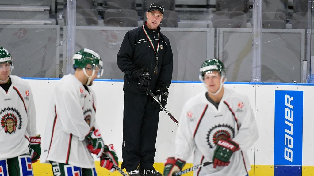 Kuvituskuva Frölundan harjoituksista.