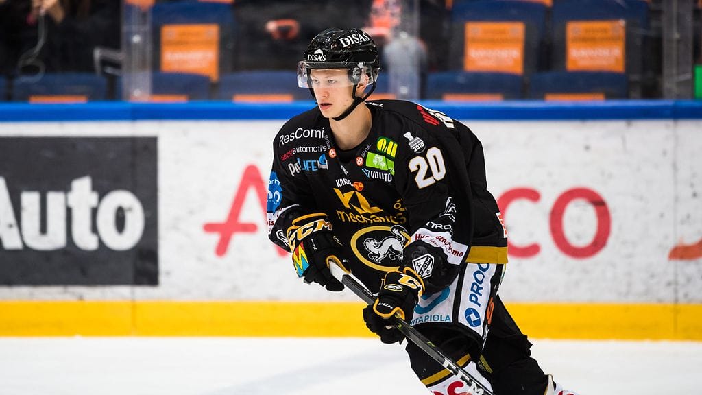 Aleksi Heponiemi teki kaksi maalia IFK:ta vastaan Oulussa.