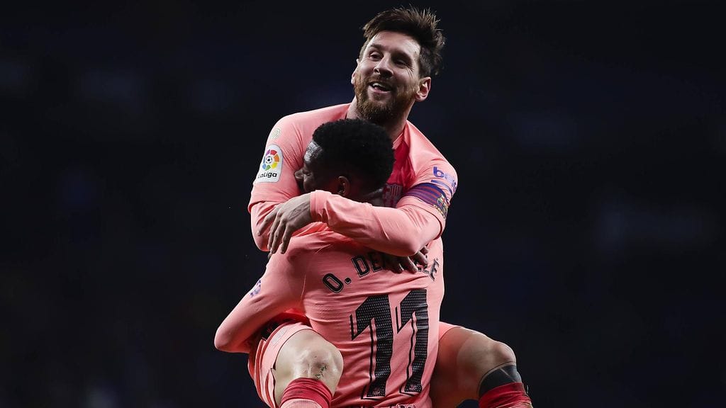 Lionel Messi pelasi ilmiömäisen ottelun lauantaina.