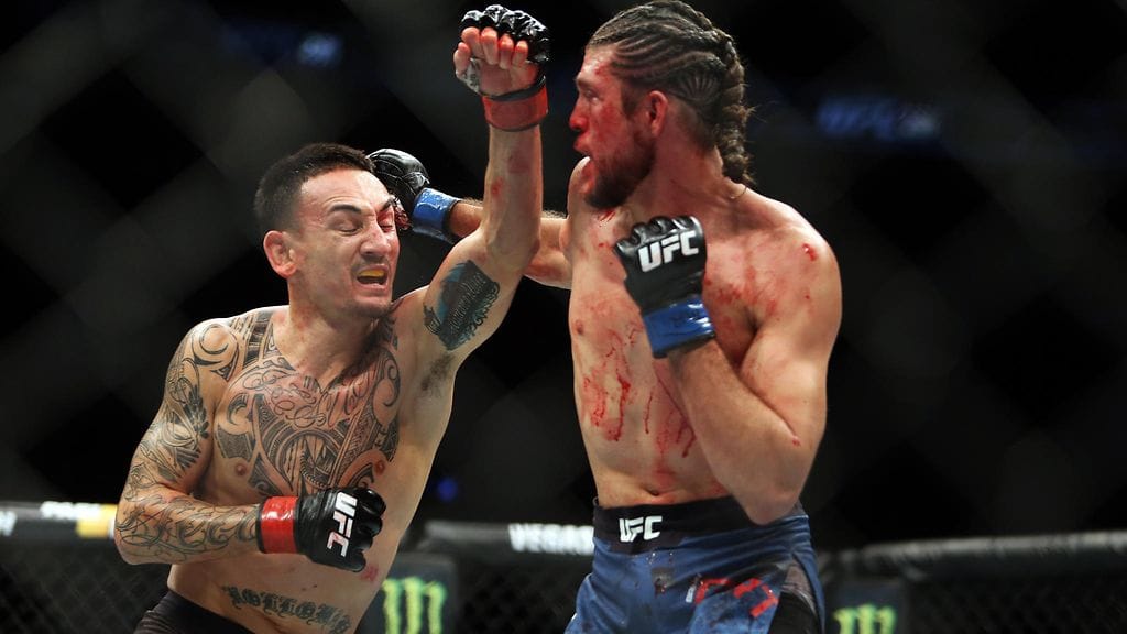 Holloway kukisti Ortegan UFC-kehässä vasta lääkärin päätöksellä