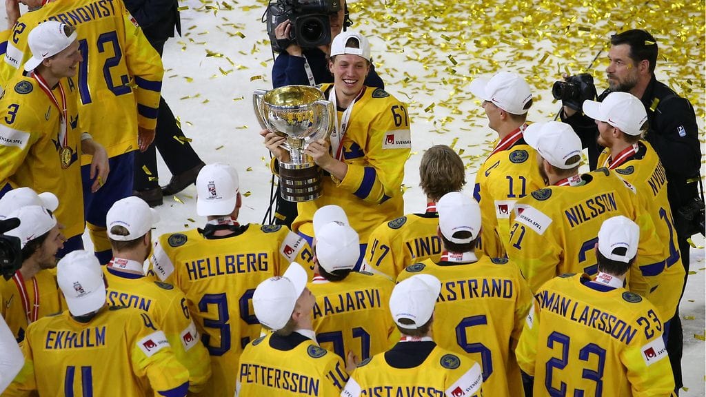 Ruotsi voitti jääkiekon MM-kultaa 2018.