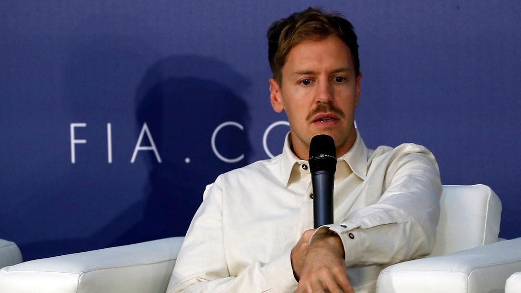 Sebastian Vettel FIA:n gaalassa.