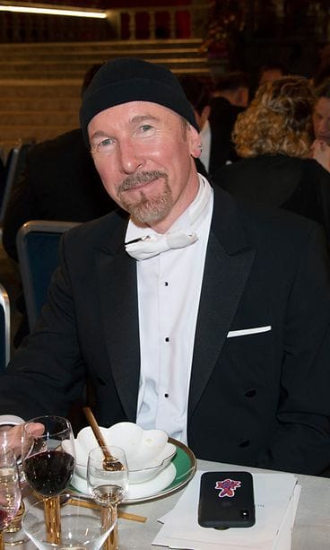 U2 David Howell Evans The Edge  nobel 2018