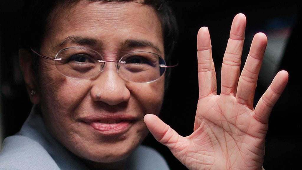 AOP Maria Ressa Time vuoden henkilö