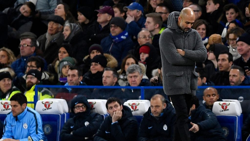 Pep Guardiola ei ole tottunut niukkaan valinnanvaraan pelaajamateriaalin suhteen Manchester Cityssa.