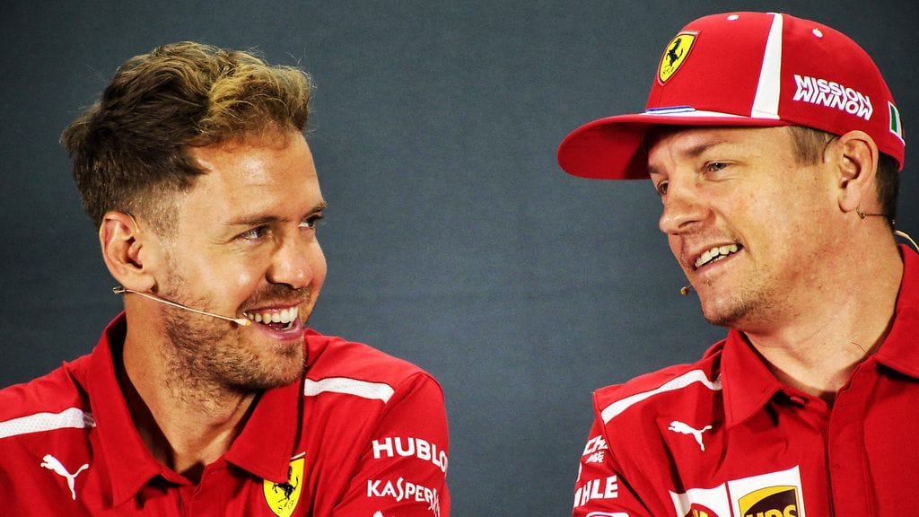 Sebastian Vettelin ja Kimi Räikkösen välit ovat läheiset.