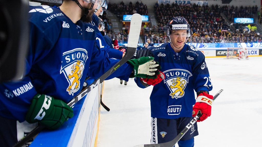 Toni Rajala maalasi Leijonien paidassa Hakametsässä, josta hän on aikanaan ponnistanut maailmalle.
