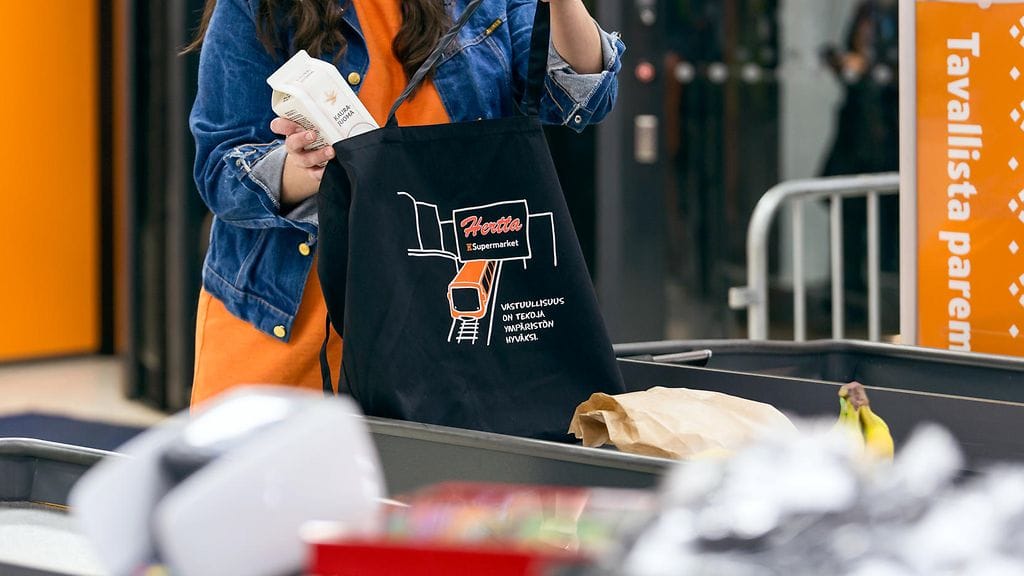 Kestokasseja saa kaupasta panttia vastaan.