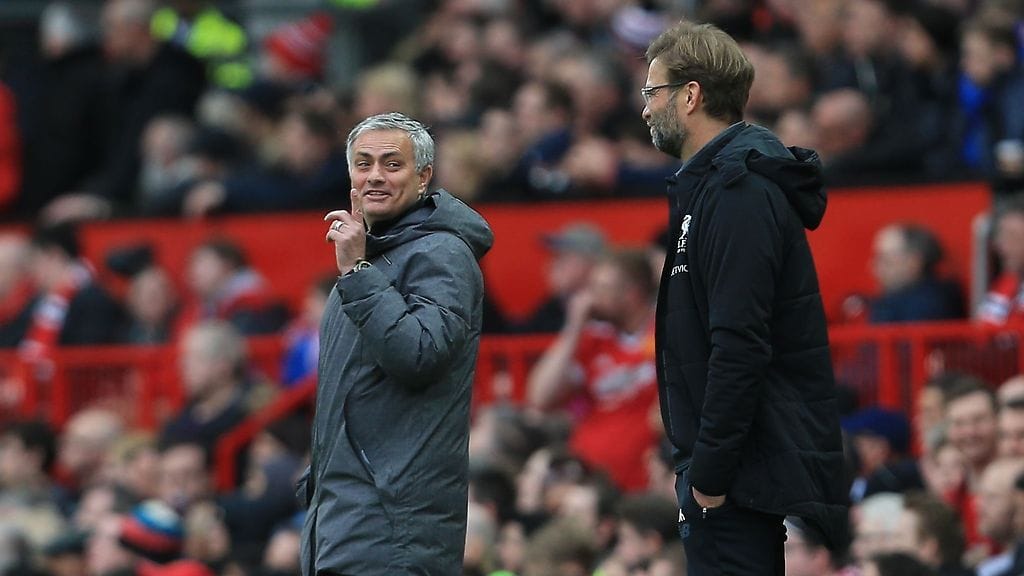 Mourinho muistutti Kloppia palkinnoistaan.