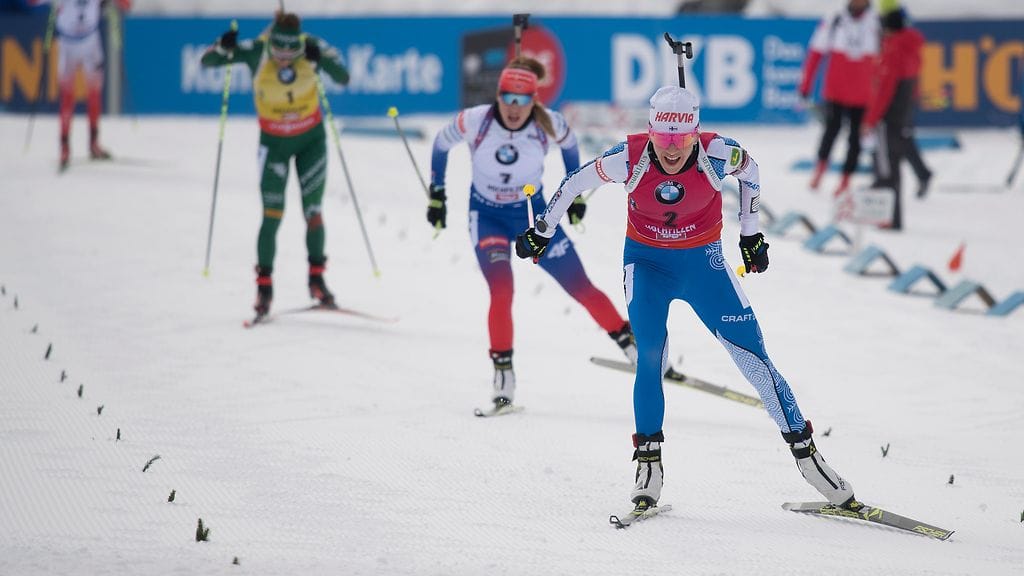 Kaisa Mäkäräinen puristi hienosti kolmannen voiton maailmancupissa.