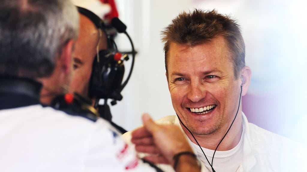 Kimi Räikkönen Sauberin marraskuisissa testeissä.