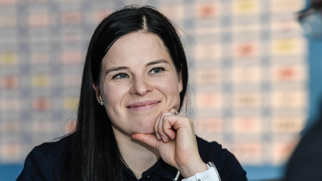 Krista Pärmäkoski lähetti viestin Therese Johaugille.