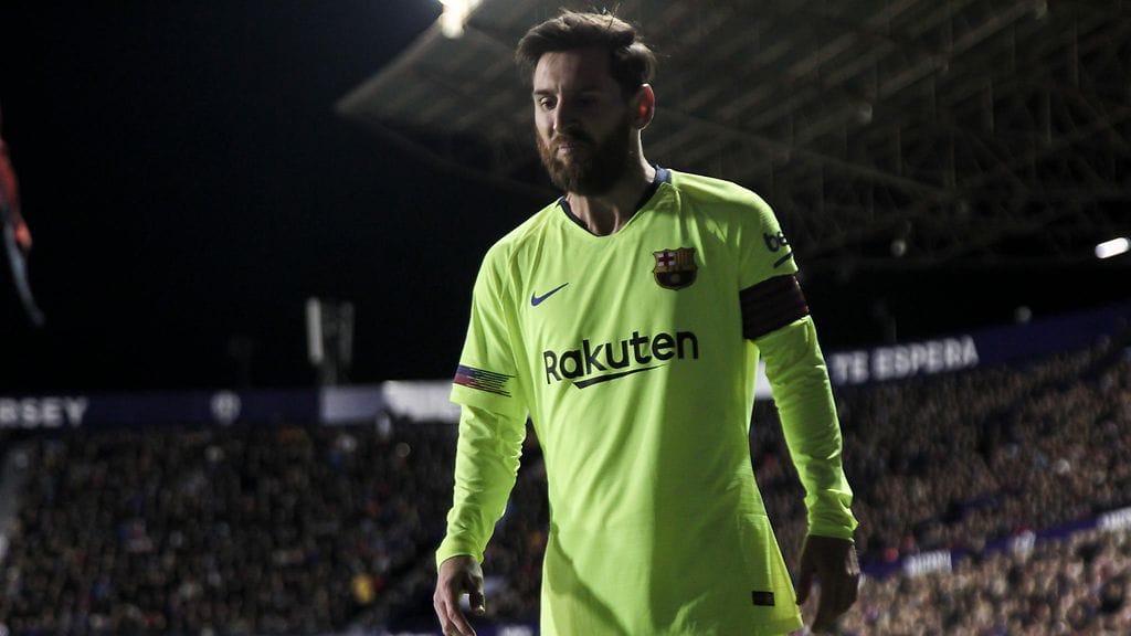 Lionel Messi loisti sunnuntaina.