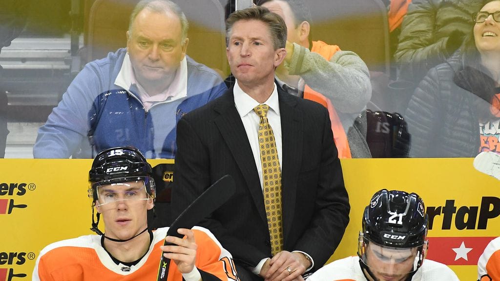 Dave Hakstol sai lähteä Philadelphia Flyersista.