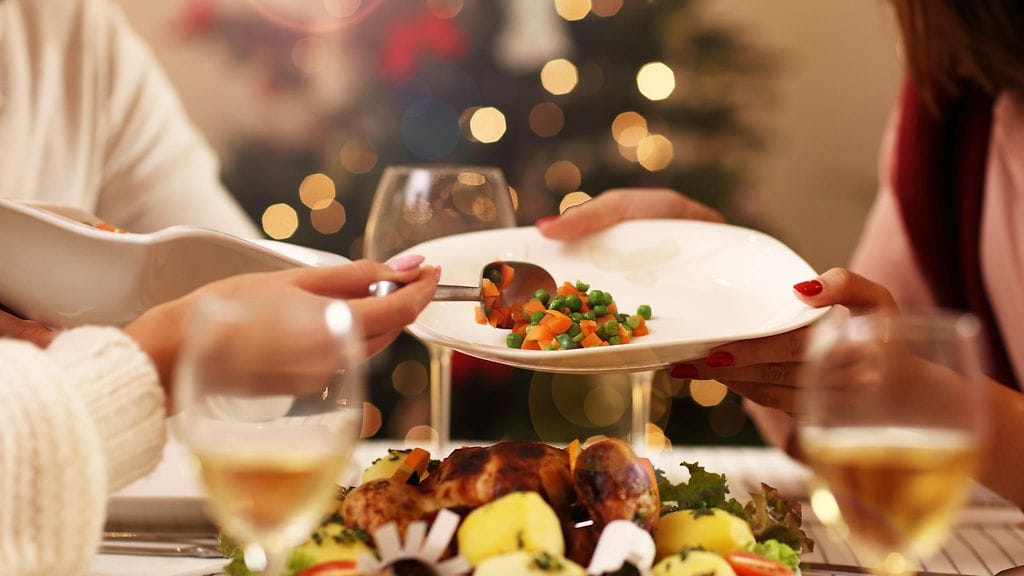 Ruokarauha kuuluu jokaiselle niin jouluna kuin vuoden muinakin päivinä. Kuvituskuva.