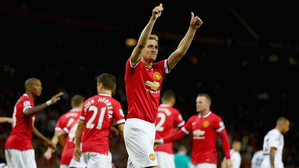Darren Fletcher ManU-paidassa elokuussa 2014.
