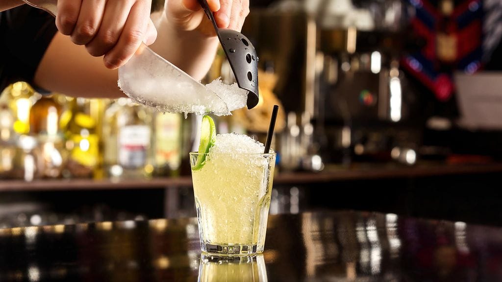 Drinkki jäämurska cocktail