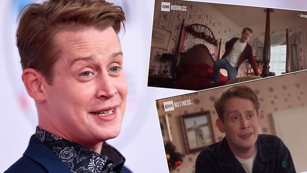 Macaulay Culkin näyttelee uudelleen ikonisia Yksin kotona -kohtauksia