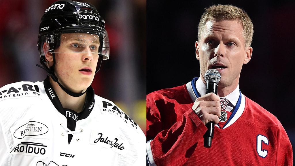 Nuorten Leijonien huippulupaus Kaapo Kakko on päässyt tekemään yhteistyöstä NHL- ja Leijonat-legendan Saku Koivun kanssa.