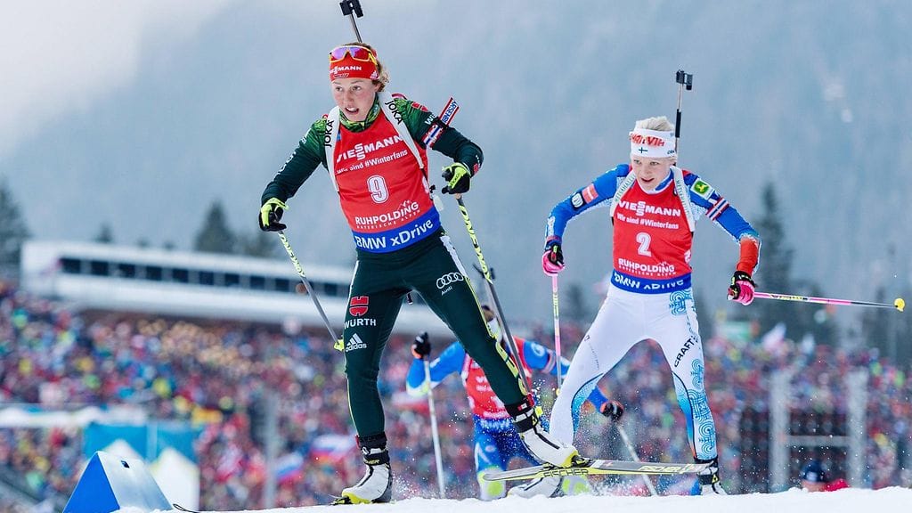 Laura Dalhmeier ja Kaisa Mäkäräinen ovat viime kausien kovia kilpakumppaneita.