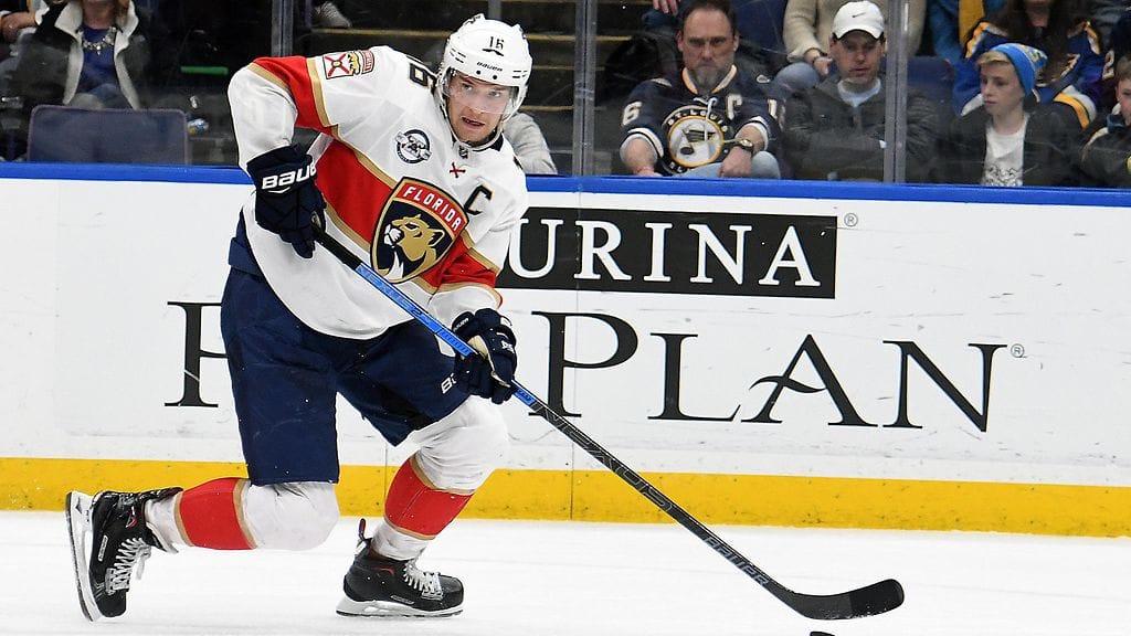 Aleksander Barkov nimettiin täksi kaudeksi Florida Panthersin kapteeniksi.