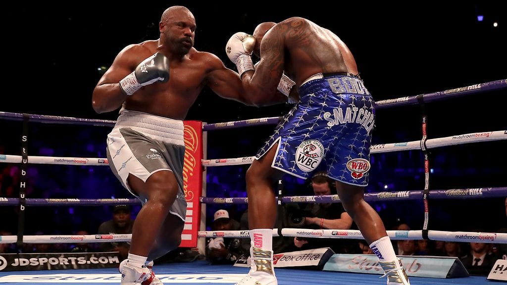 Dereck Chisora ja Dillian Whyte ottelivat tasaisen taiston tyrmäykseen saakka.