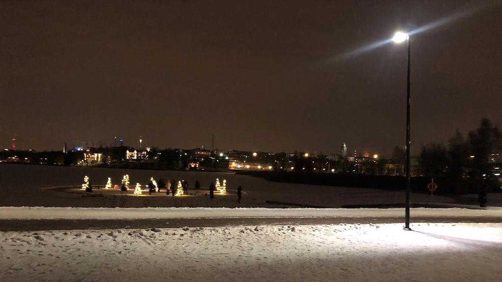 jääkaruselli kaukaa