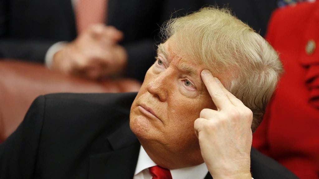 Yhdysvaltain presidentti Donald Trump.