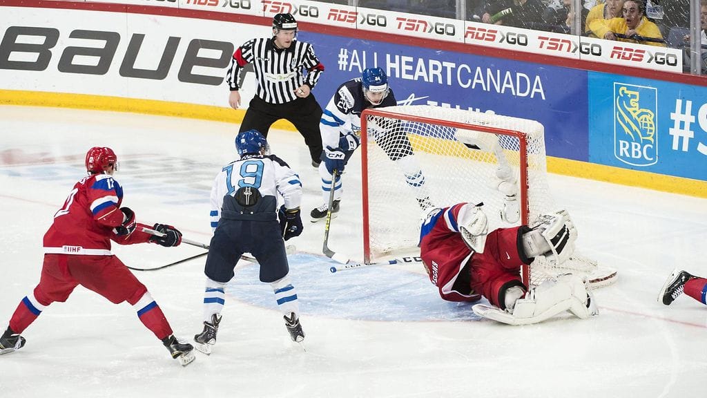 Kasperi Kapanen ujutti voittomaalin, kun Suomi voitti kultaa alle 20-vuotiaiden MM-kisoissa alkuvuodesta 2016.