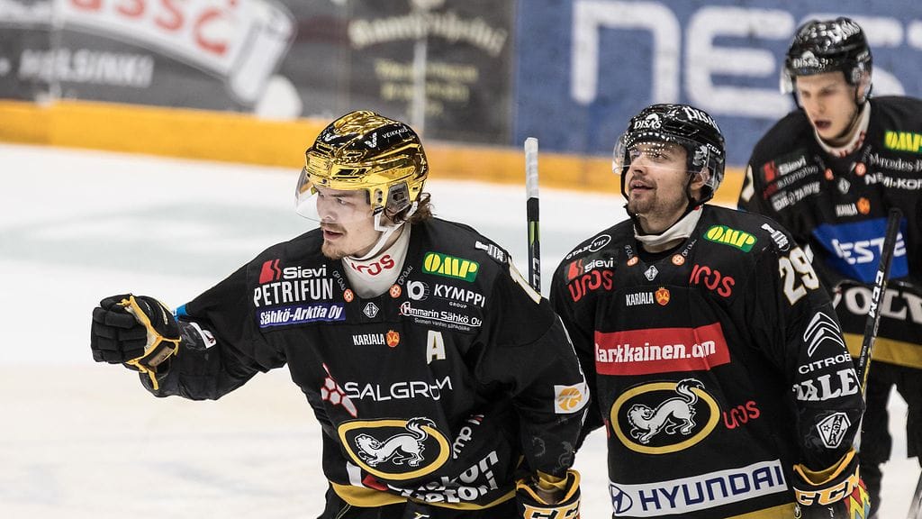 Ville Leskinen takoi kolme tehopistettä.