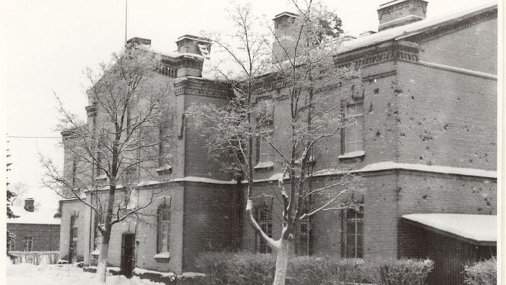 Pioneeripuisto, asuntomessut, mustavalko2