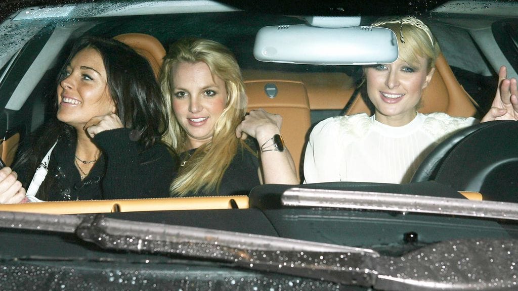 lindsay lohan britney spears paris hilton 2006
