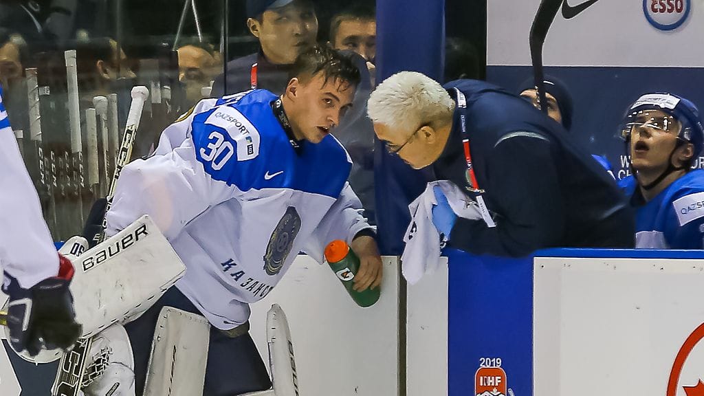 Kazakstanin Demid Jeremejev torjui peräti 51 kertaa Suomi-ottelussa.