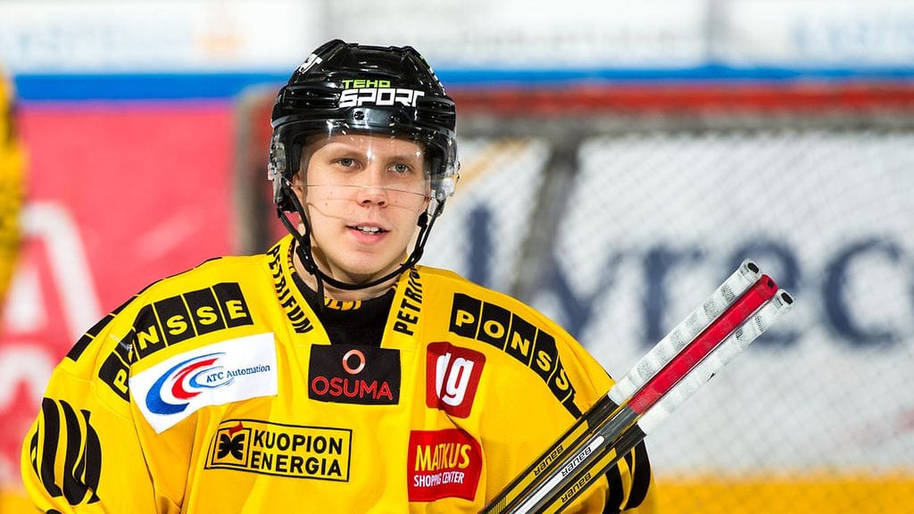 Joonas Lyytinen edusti KalPaa kaudella 2016-2017.