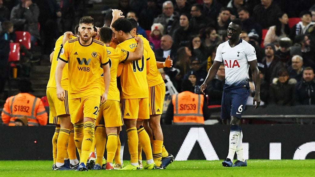 Wolverhampton katkaisi Tottenhamin komean voittoputken.