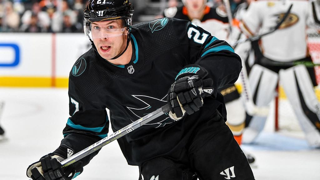 Joonas Donskoi keräsi tehot 1+1 Edmonton Oilersia vastaan.