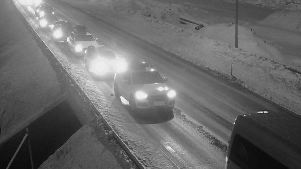 Onnettomuus aiheutti ruuhkaa eilen Nelostielle.