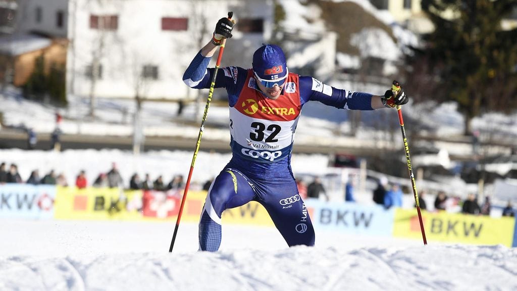 Ristomatti Hakola oli sprinttikarsinnan 15:s Val Müstairissa.