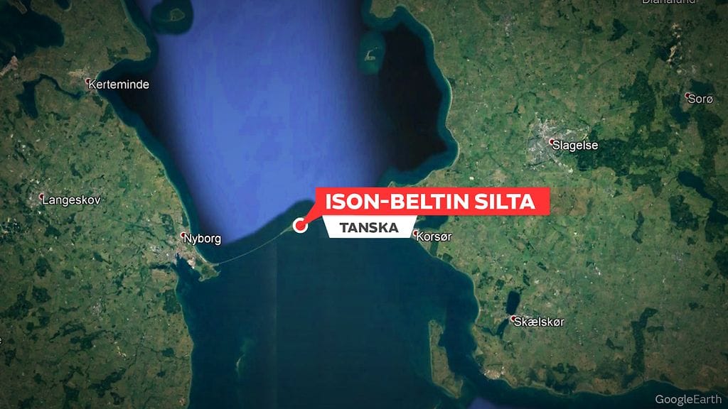 ison-beltin silta tanska kartta