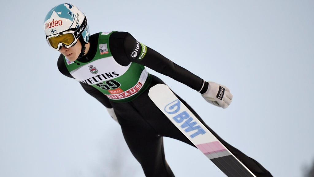 Antti Aalto Rukalla marraskuussa.